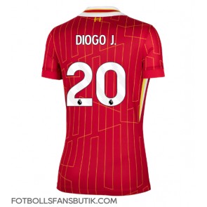 Liverpool Diogo Jota #20 Replika Hemmatröja Damer 2024-25 Kortärmad